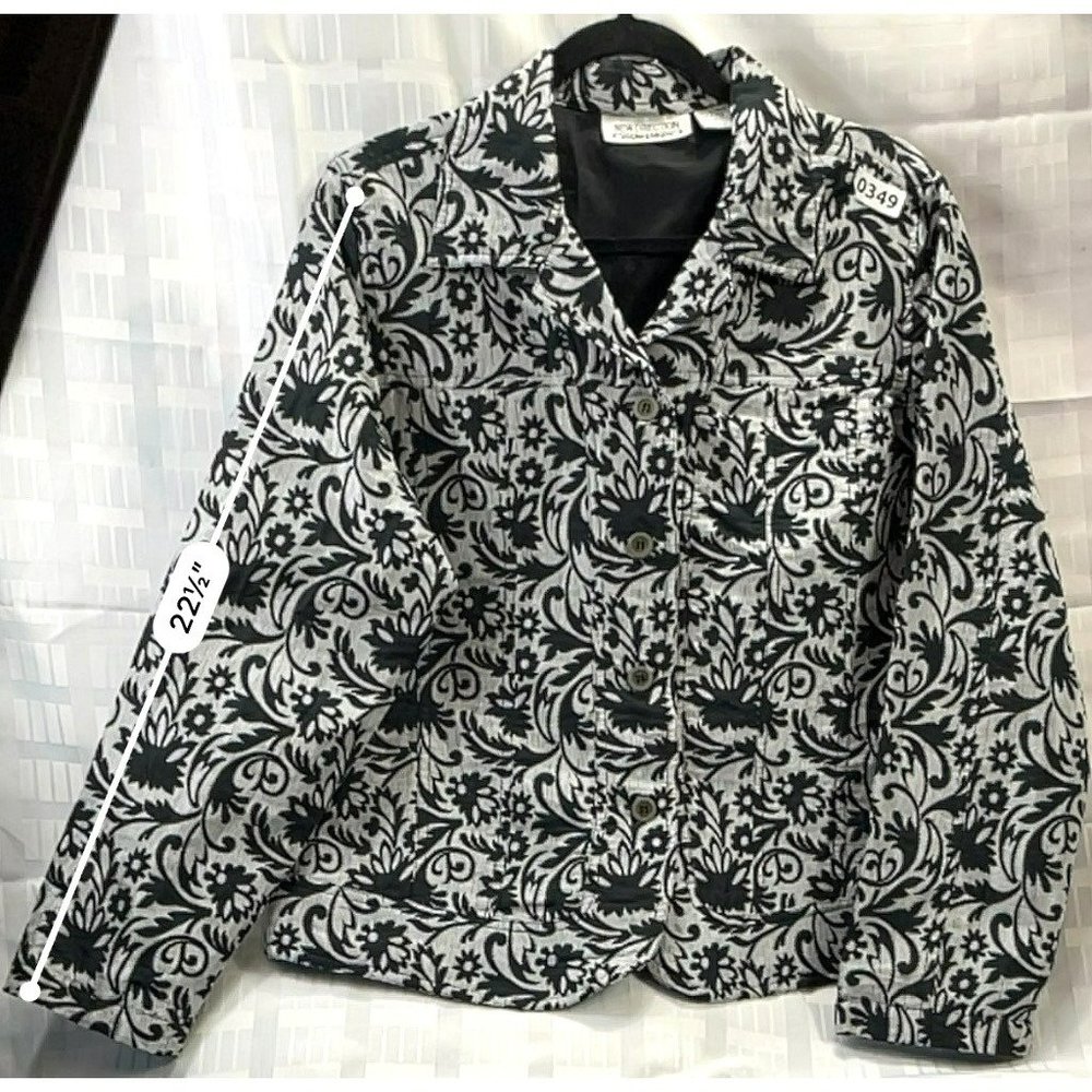 NEW DIRECTION, Women VEST, long sleeve, SIZE L, COLOR BLACK - Picture 5 of 13